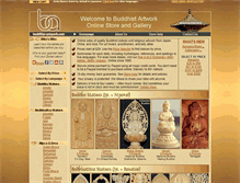 Tablet Screenshot of buddhist-artwork.com